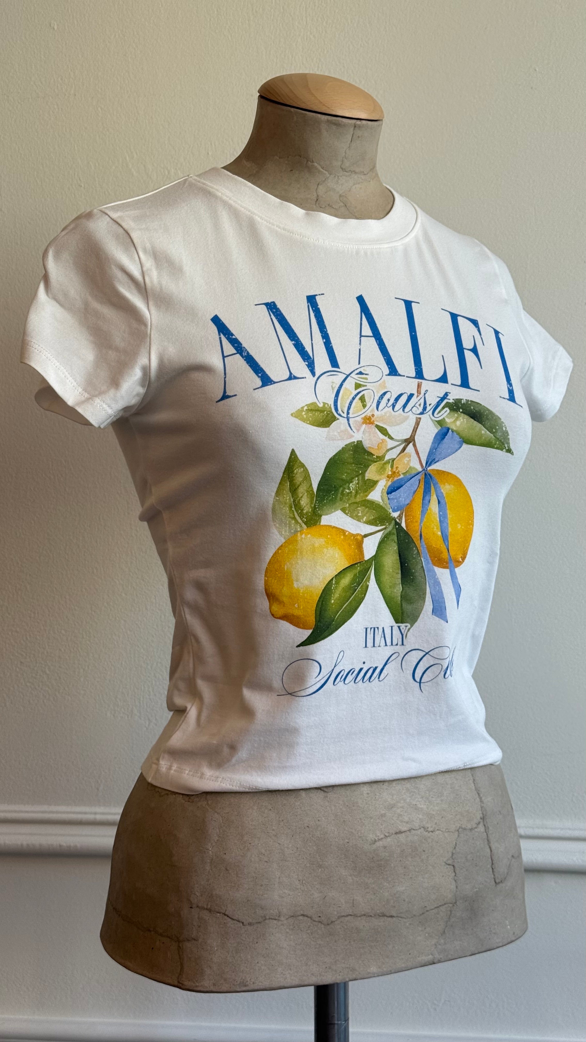 Printed white top