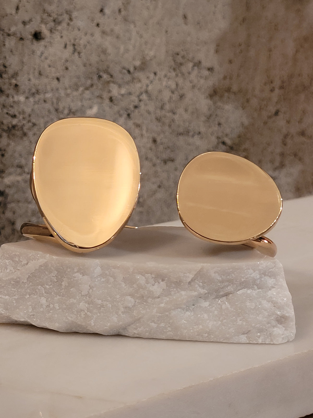 Sculptural Cuff Bracelet