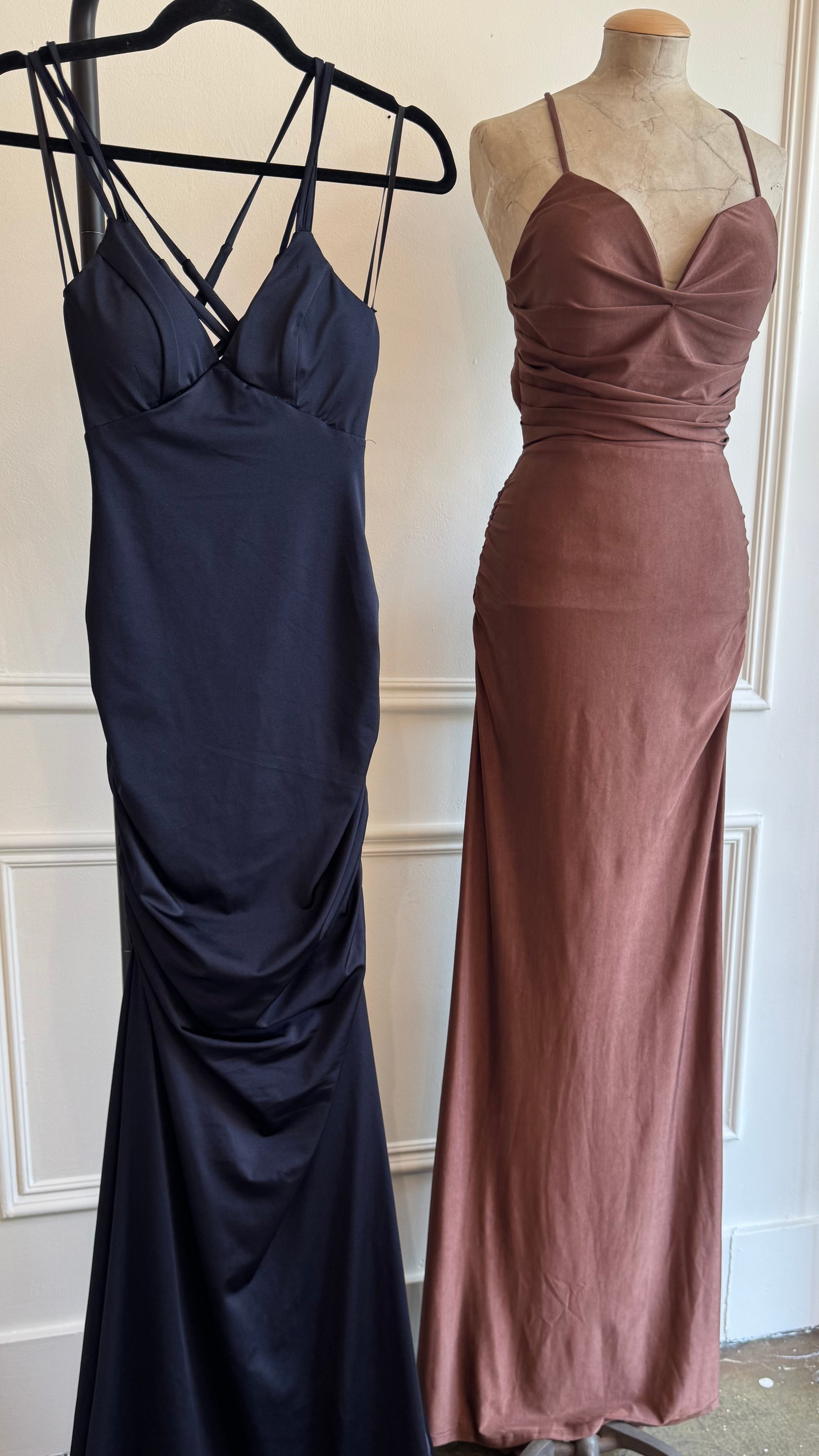 Blue Mermaid Long Dress