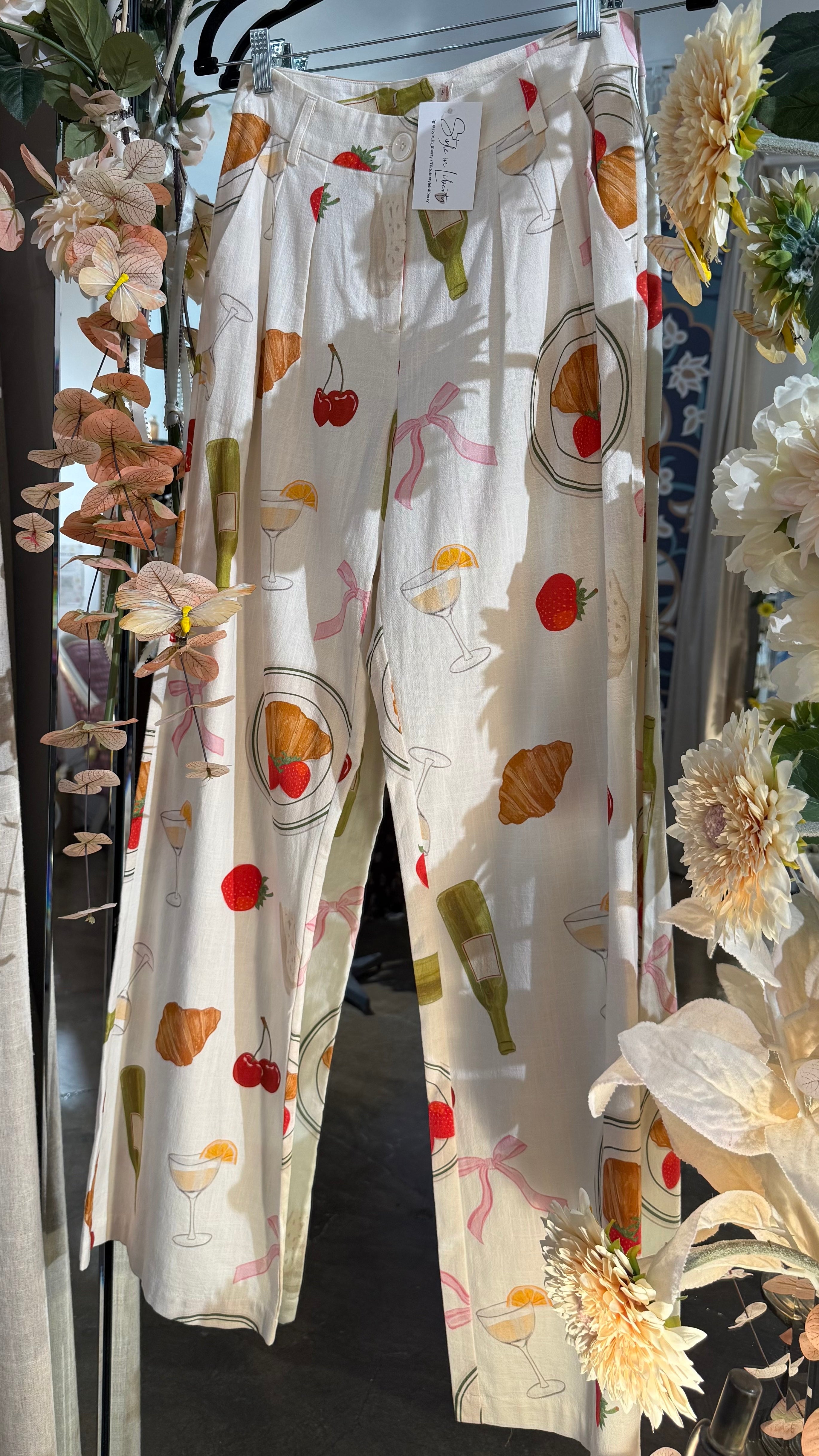 Printed Relaxed Pants