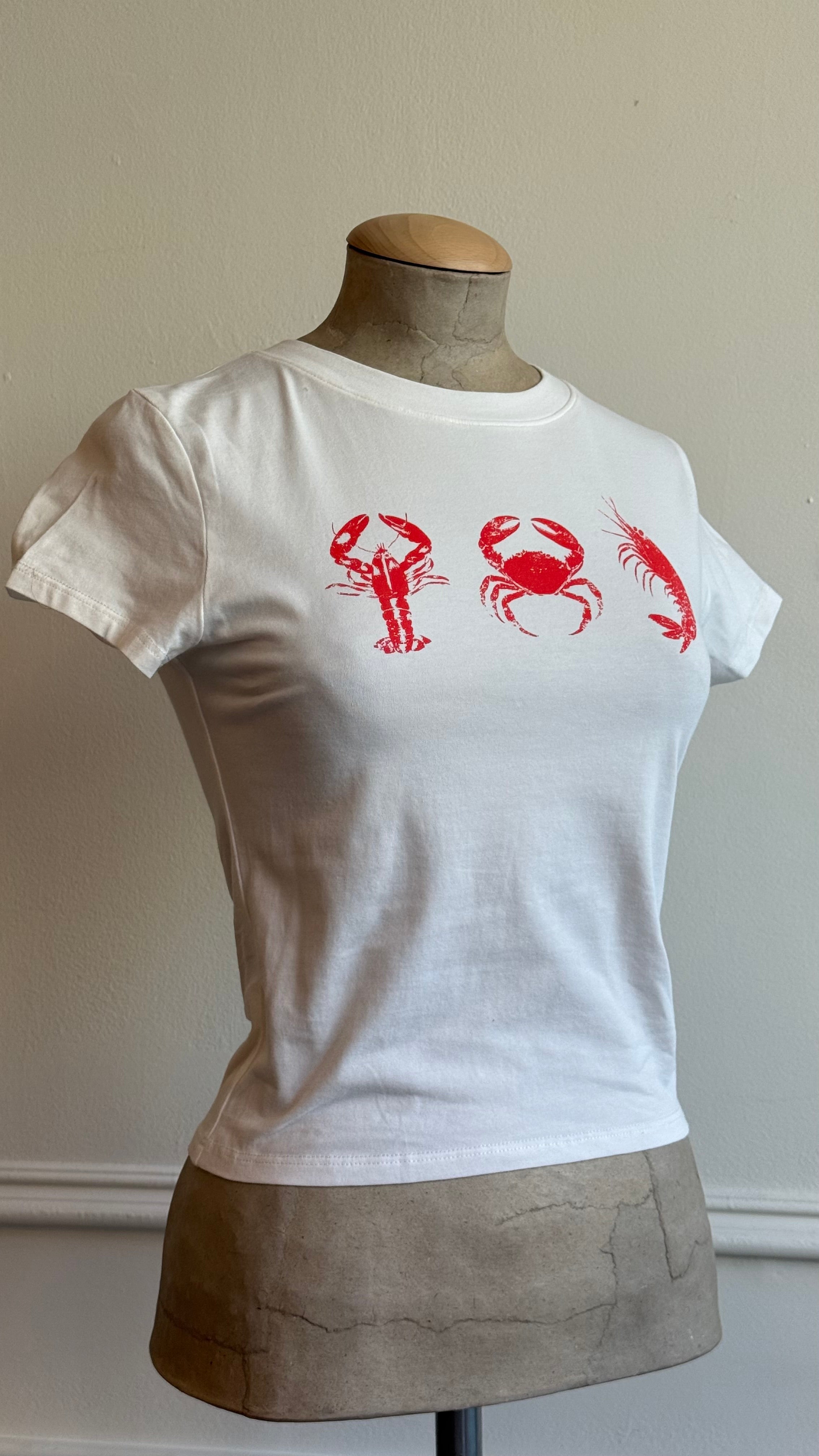 Crab Print Top