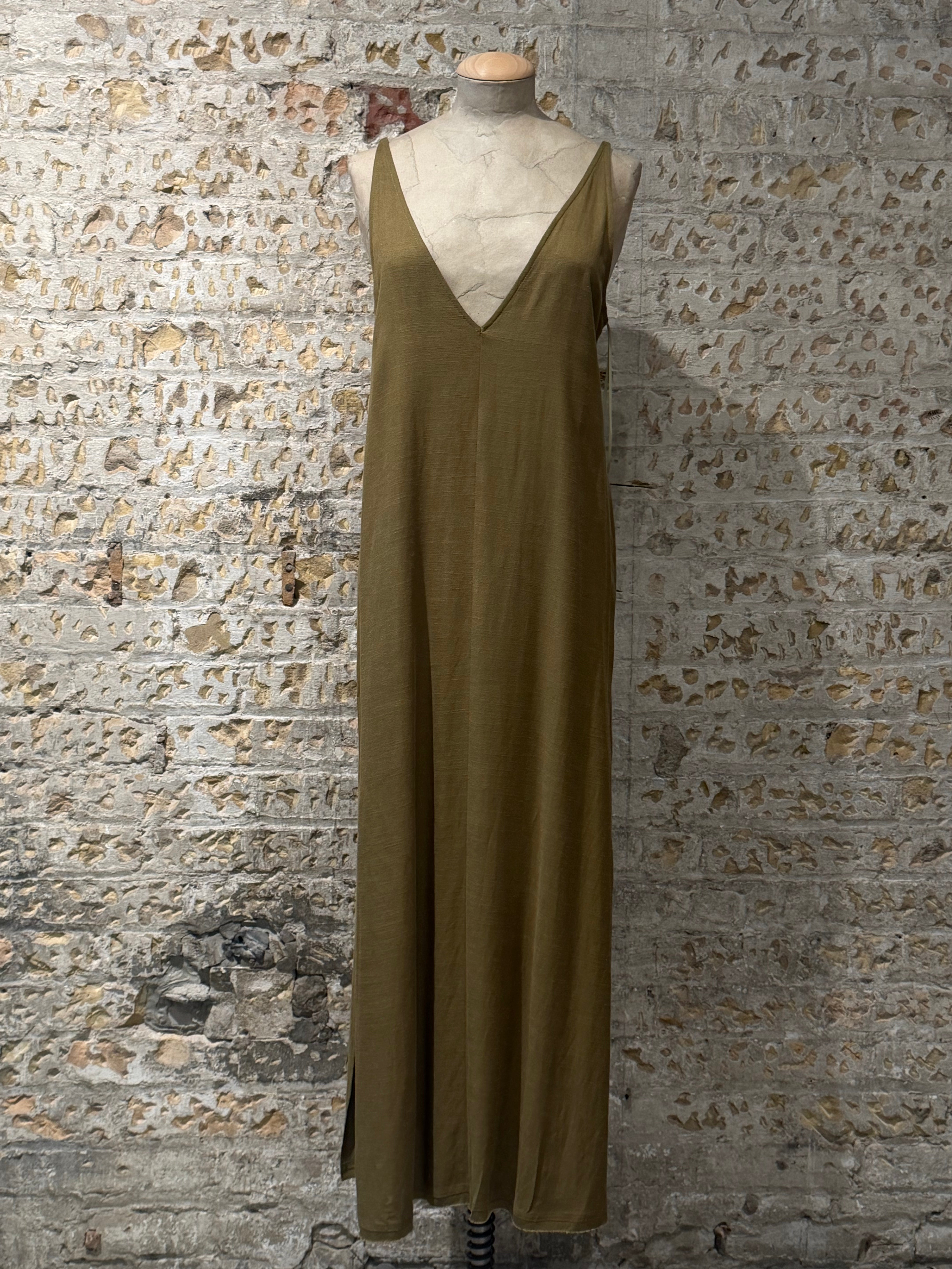 Long Green Dress
