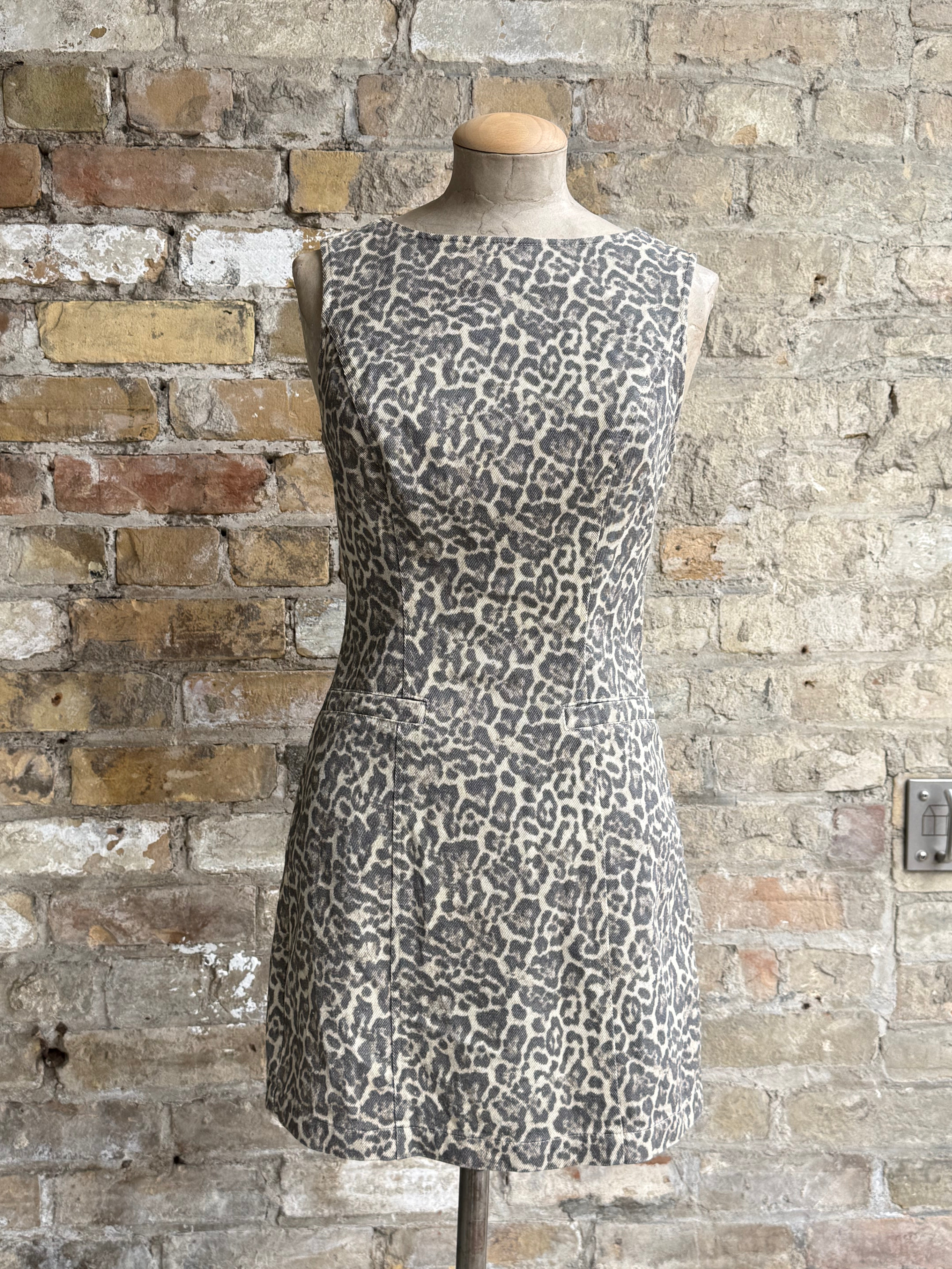 Animal print dress