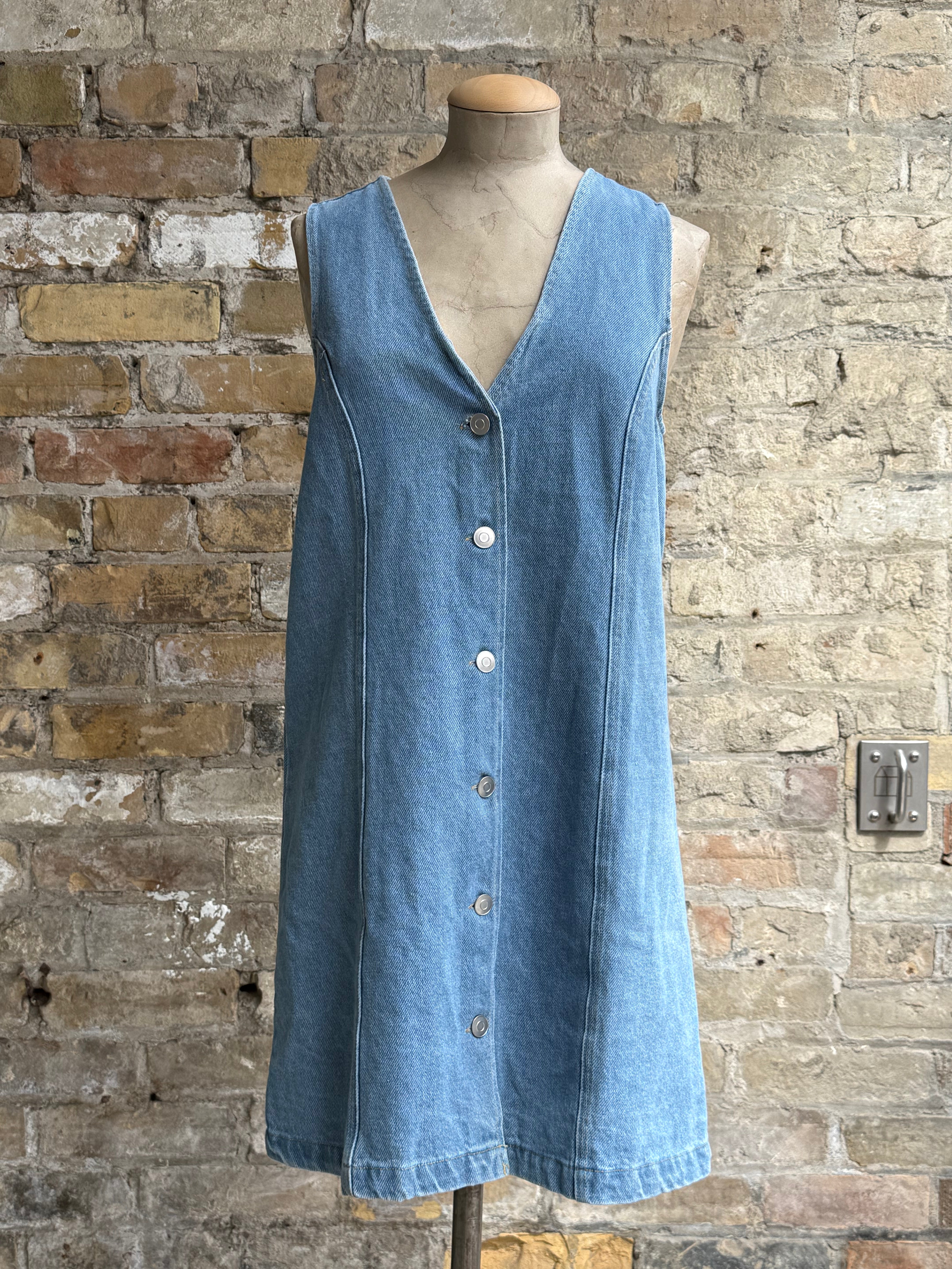 Demin short dress