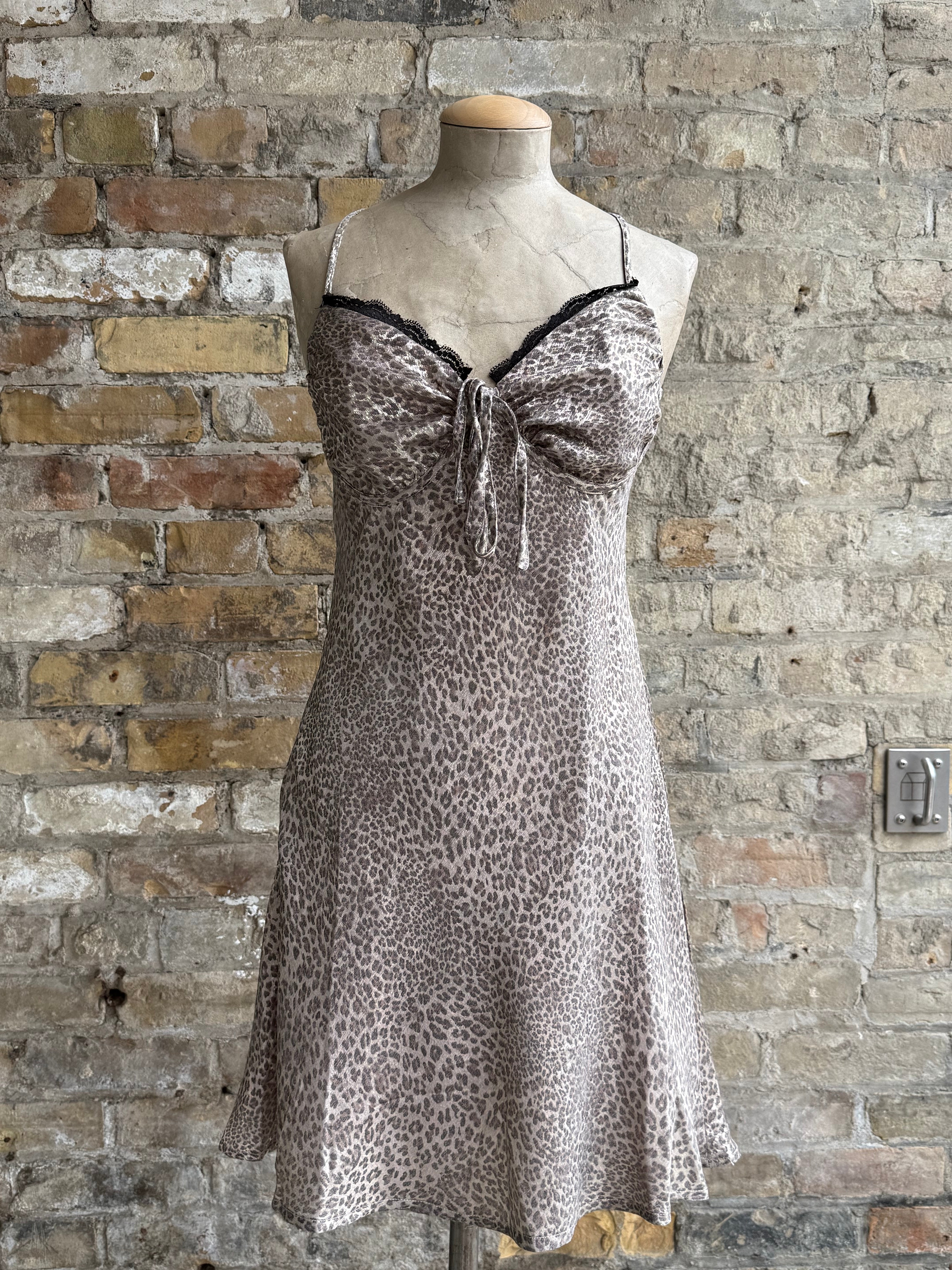 Leopard short dress