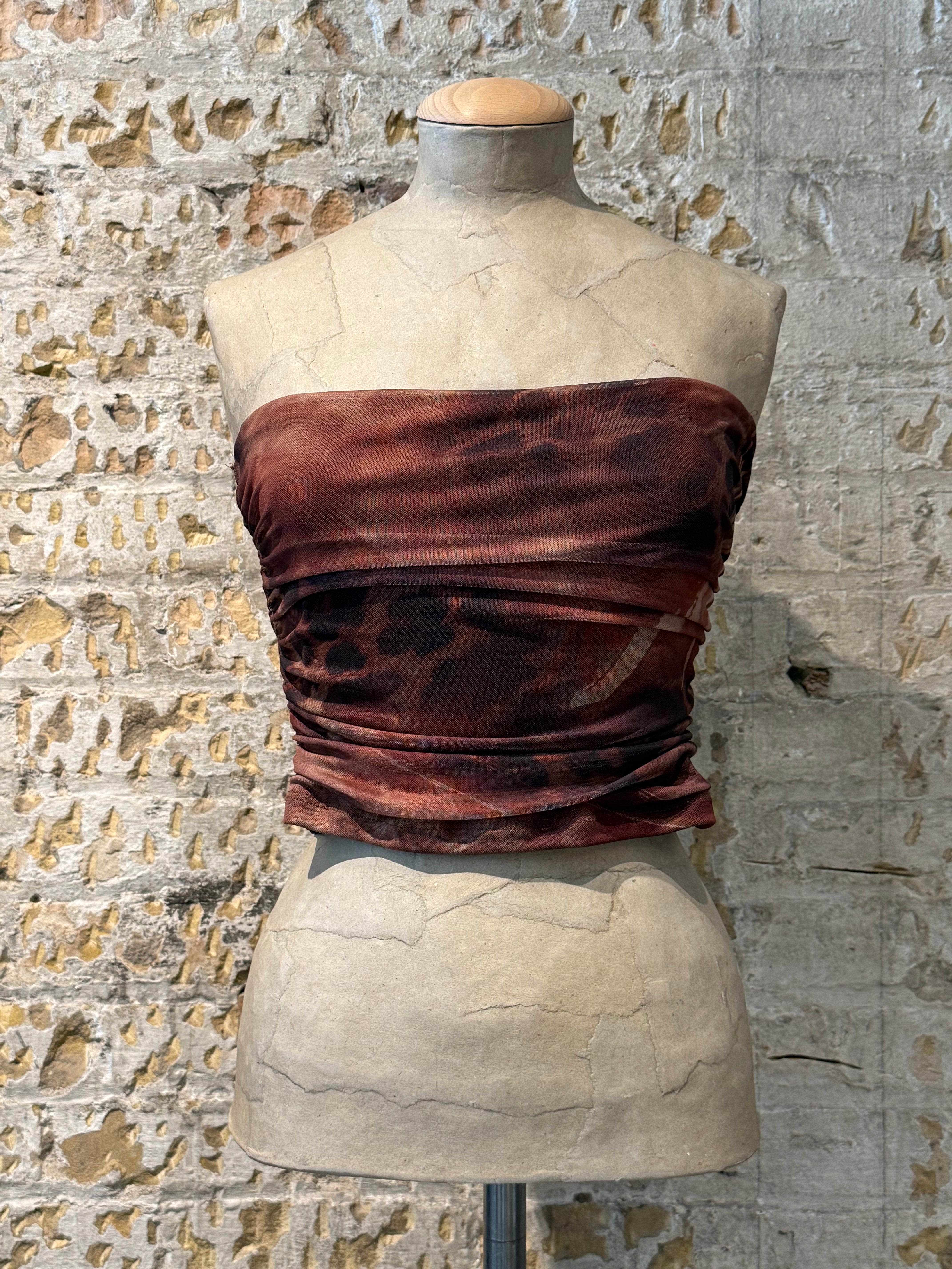 Short brown top