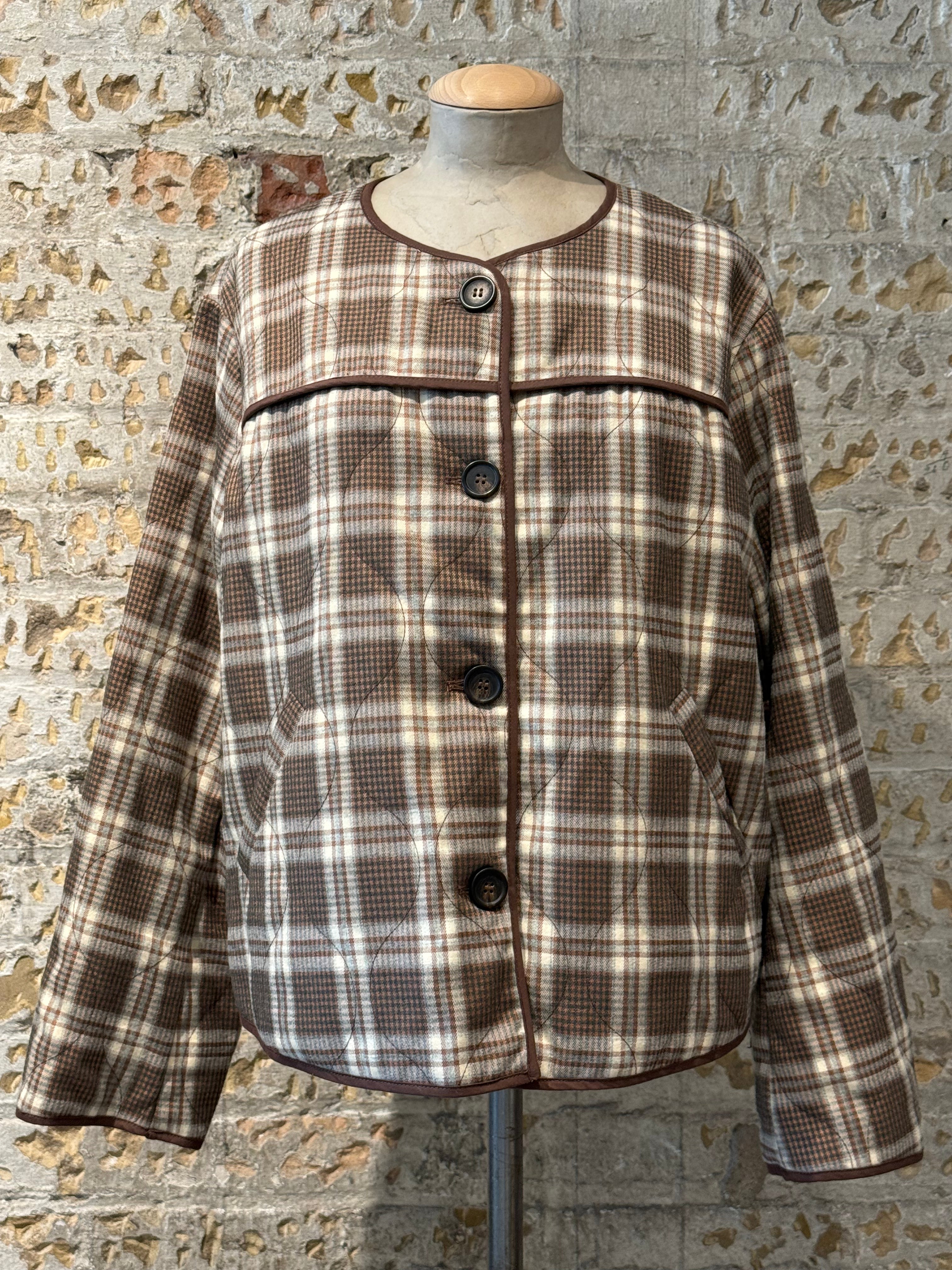 Sweater of buttons colors Brown