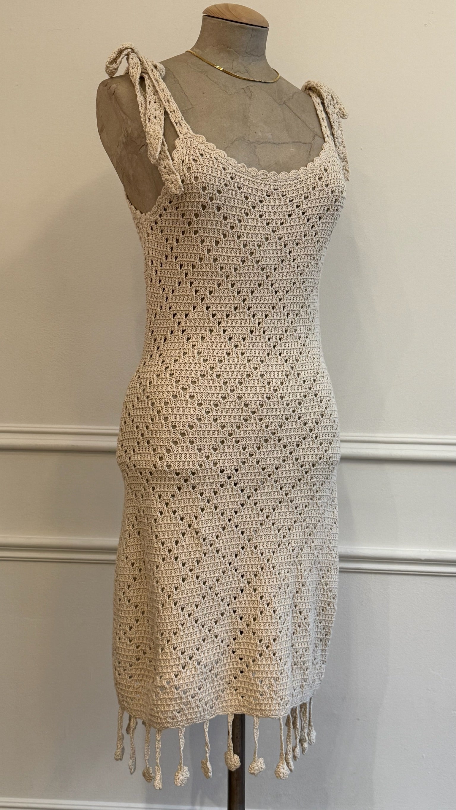 Crochet Knit Dress